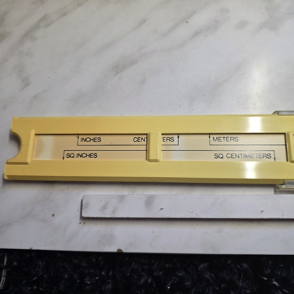 Yellow Conversion Ruler - Picture 2 of 4